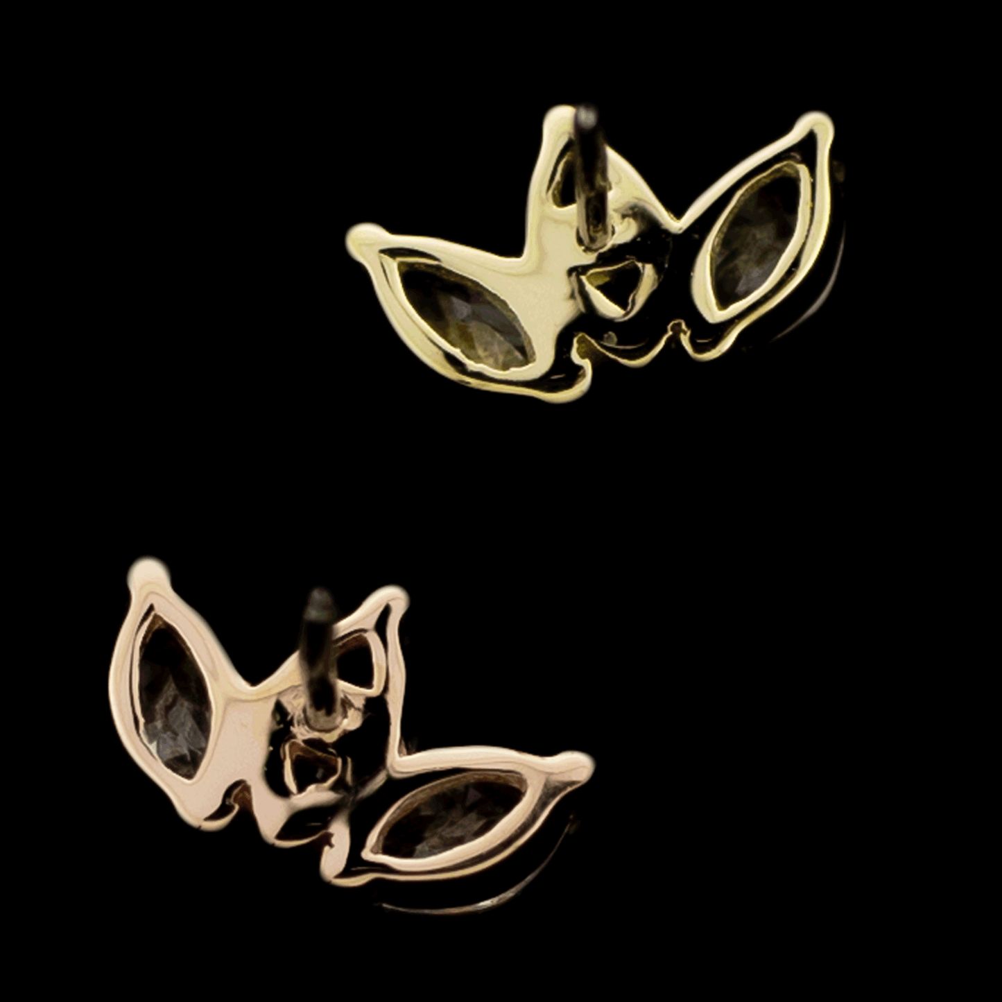 Aria - 14KT Gold Threadless End - Pierced Addiction