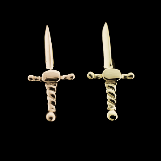 Siren's Fang - 14KT Gold Threadless End - Pierced Addiction