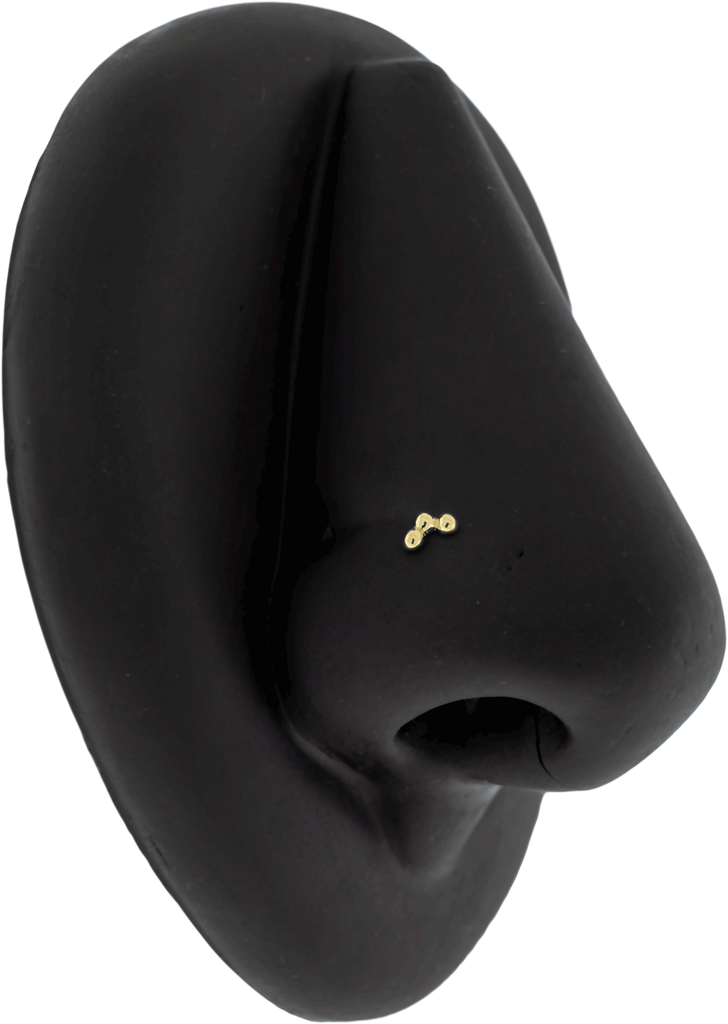 Triplu - 14KT Gold Threadless End - Pierced Addiction