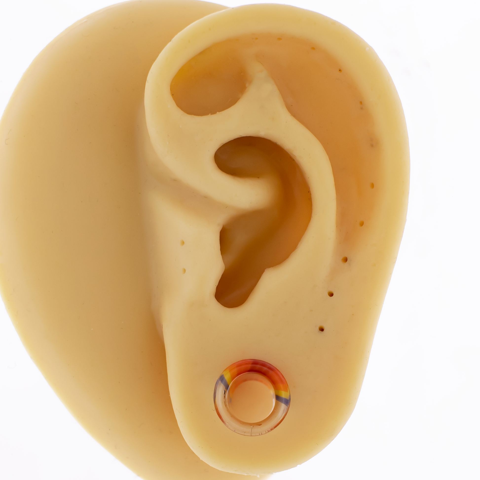 Pair Colorado Sunset Borosilicate Glass Single Flare Tunnel - Pierced Addiction