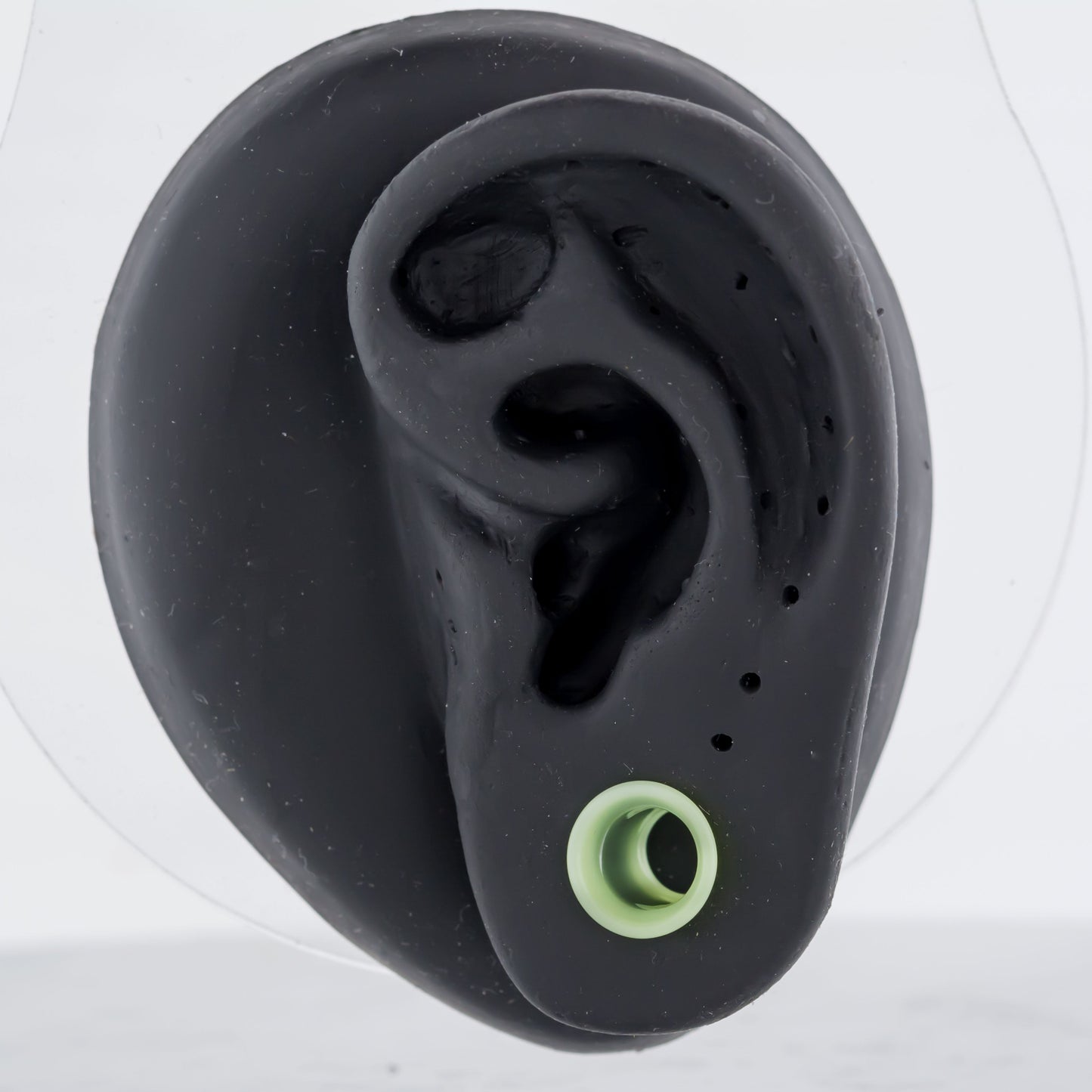 Pair Green Slyme Single Flare Tunnels - Pierced Addiction