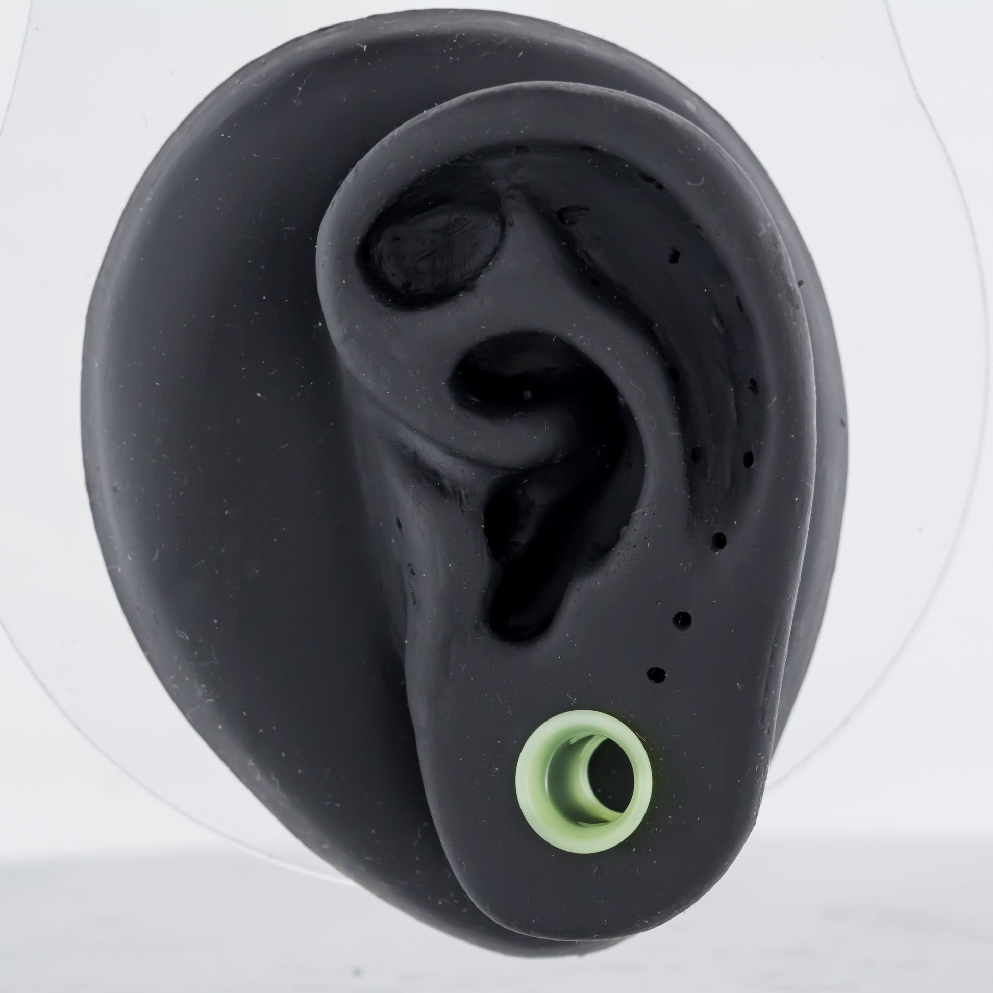 Pair Green Slyme Single Flare Tunnels - Pierced Addiction