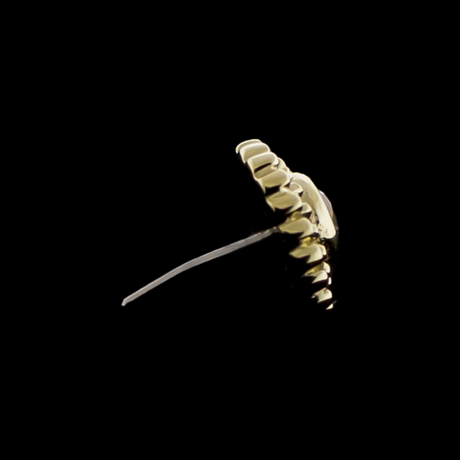 Lustrella - 14KT Gold Threadless End