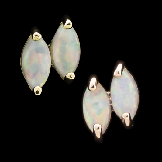 Zafira - 14KT Gold Threadless End