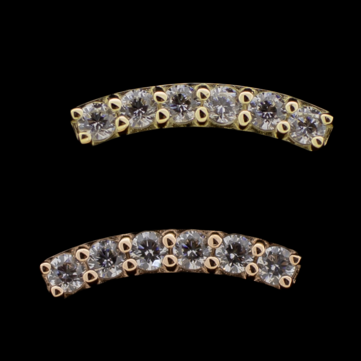 Royale - 14kt Threadless End - Pierced Addiction