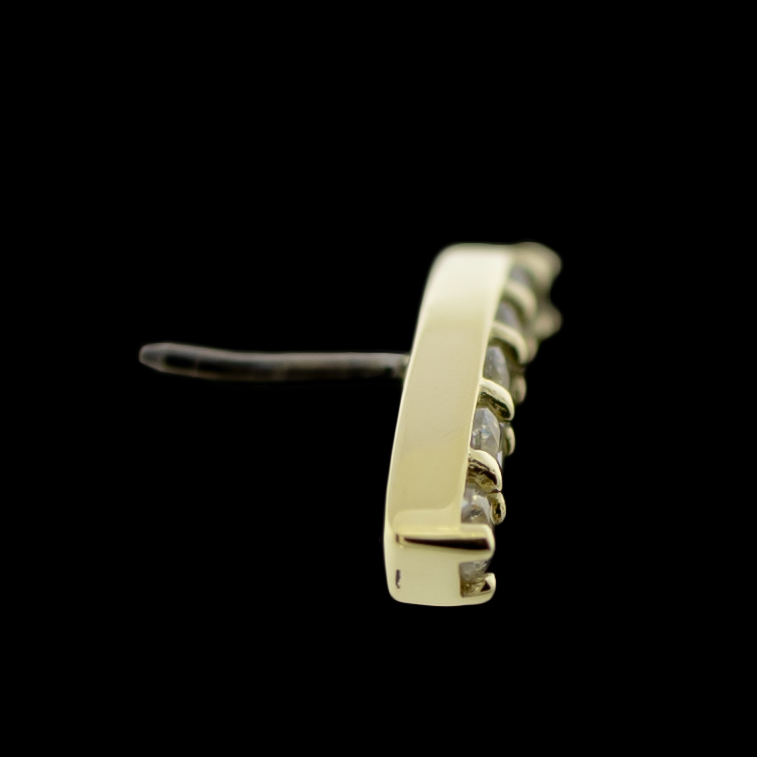 Royale - 14kt Threadless End - Pierced Addiction