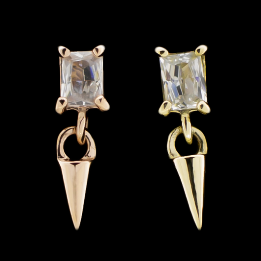 Nolani - 14Kt Gold Threadless End - Pierced Addiction