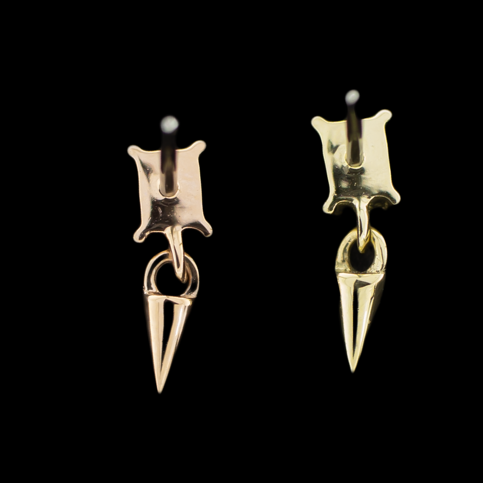 Nolani - 14Kt Gold Threadless End - Pierced Addiction