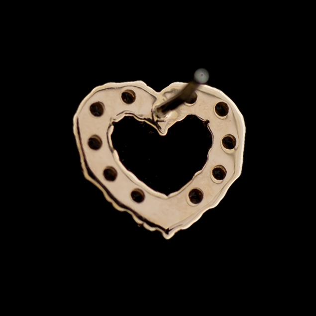 Tressa - 14Kt Gold Threadless End - Pierced Addiction