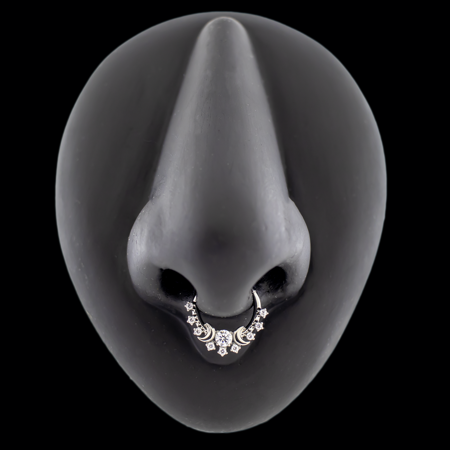 Solis- Titanium Hinged Ring - Khrysos Jewelry