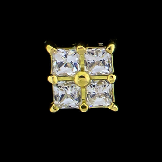 Luz- 18Kt Gold Threadless End