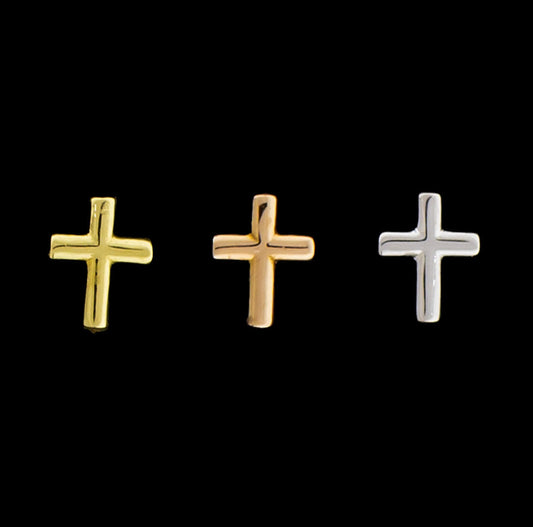 Faith- 18Kt Gold Threadless End