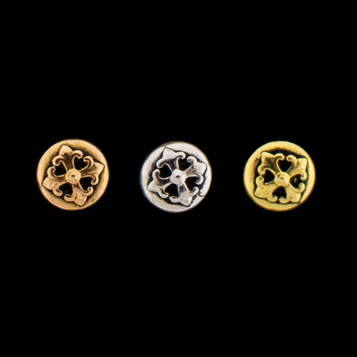Lili- 18Kt Gold Threadless End