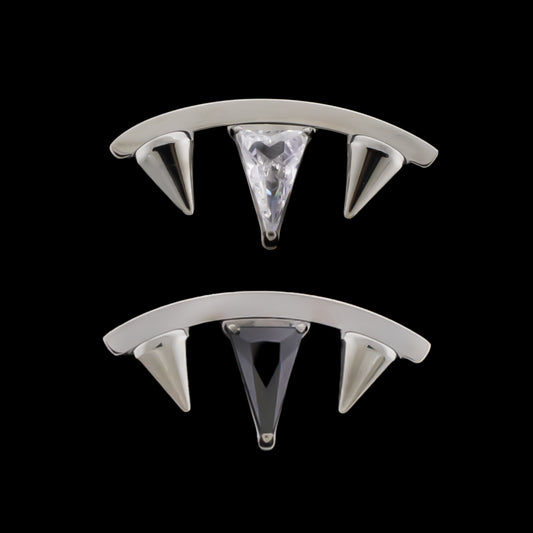 Noir - Titanium Threadless End - Pierced Addiction