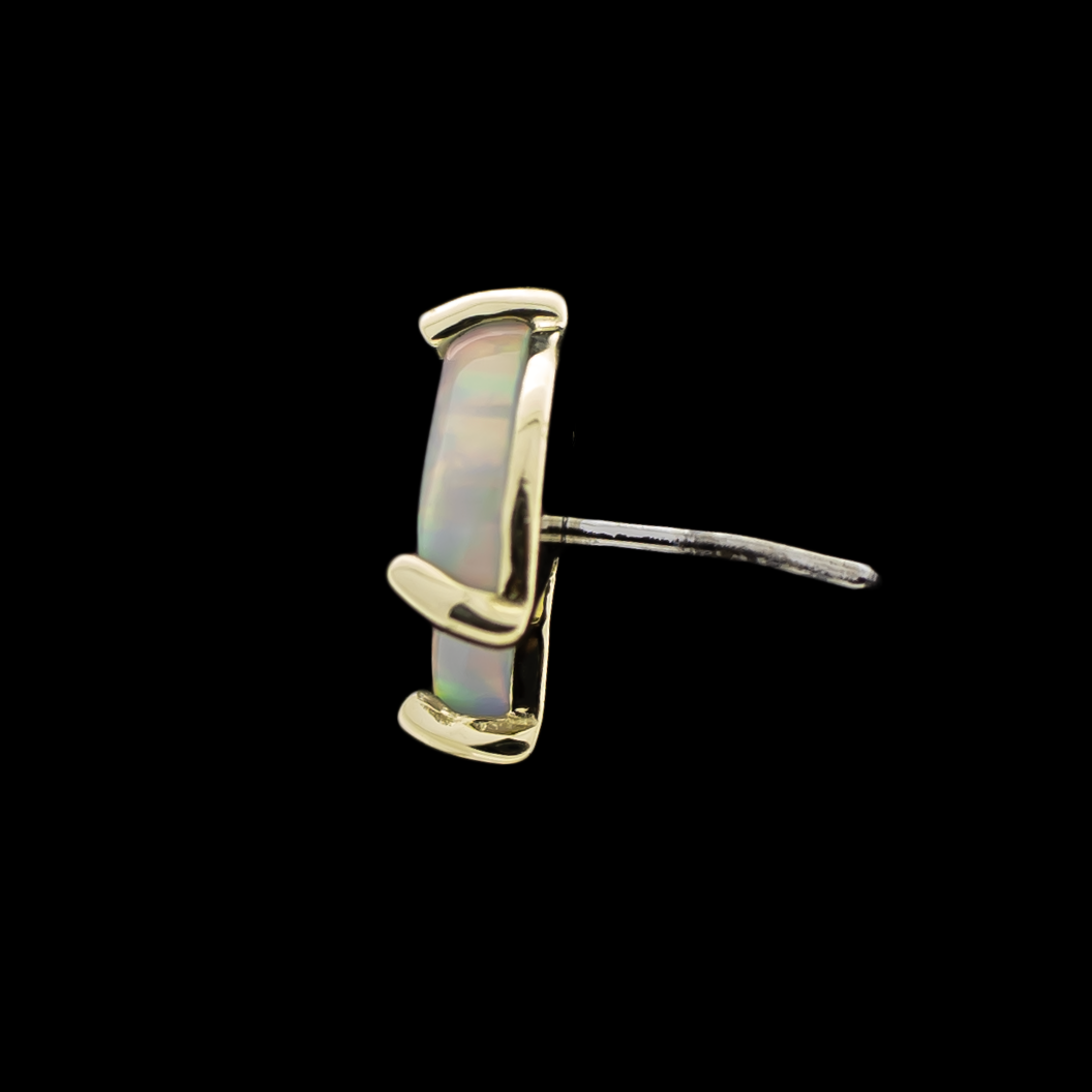 Zafira - 14KT Gold Threadless End - Pierced Addiction