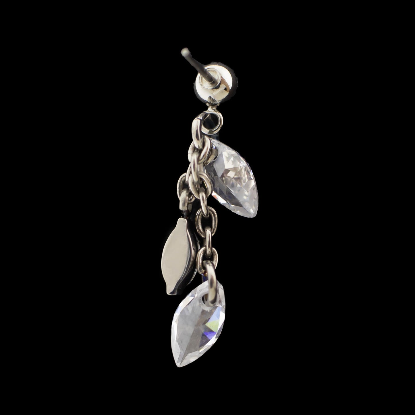 Cascade - Threadless End - Khrysos Jewelry