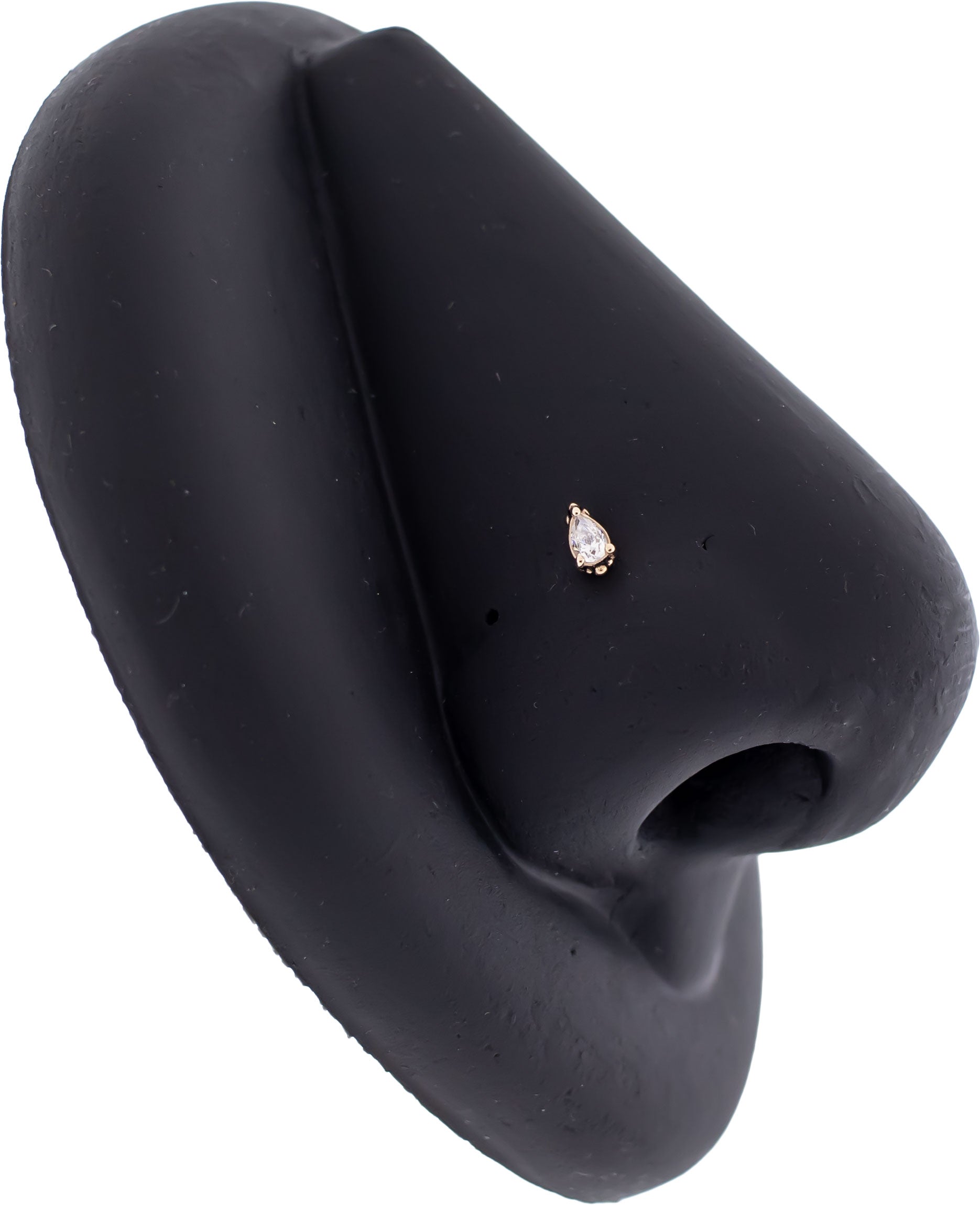 Solena - 14KT Gold Threadless End - Pierced Addiction