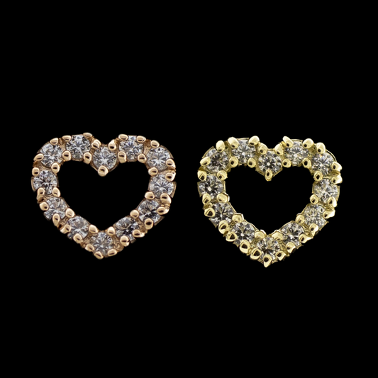 Tressa - 14Kt Gold Threadless End - Pierced Addiction