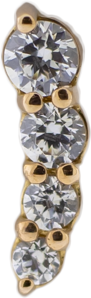 Seraphis - 14kt Gold Threadless End