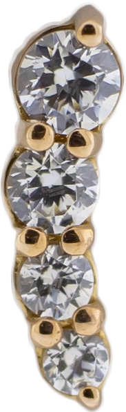 Seraphis - 14kt Gold Threadless End