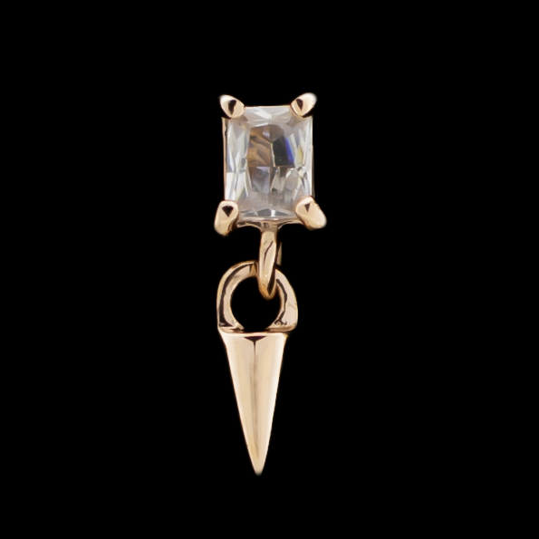 Nolani - 14Kt Gold Threadless End - Pierced Addiction