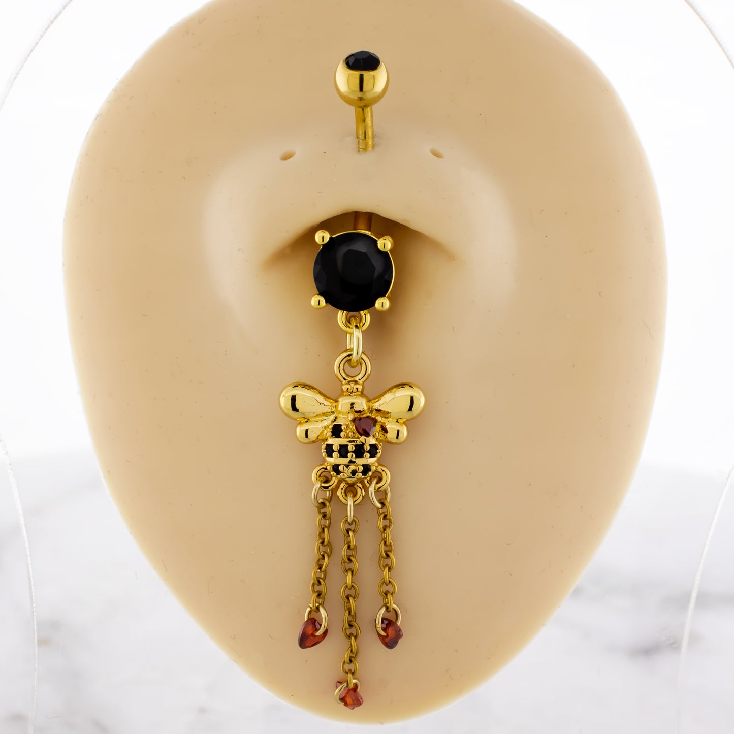 14G "Bee Mine" Navel Ring - Pierced Addiction