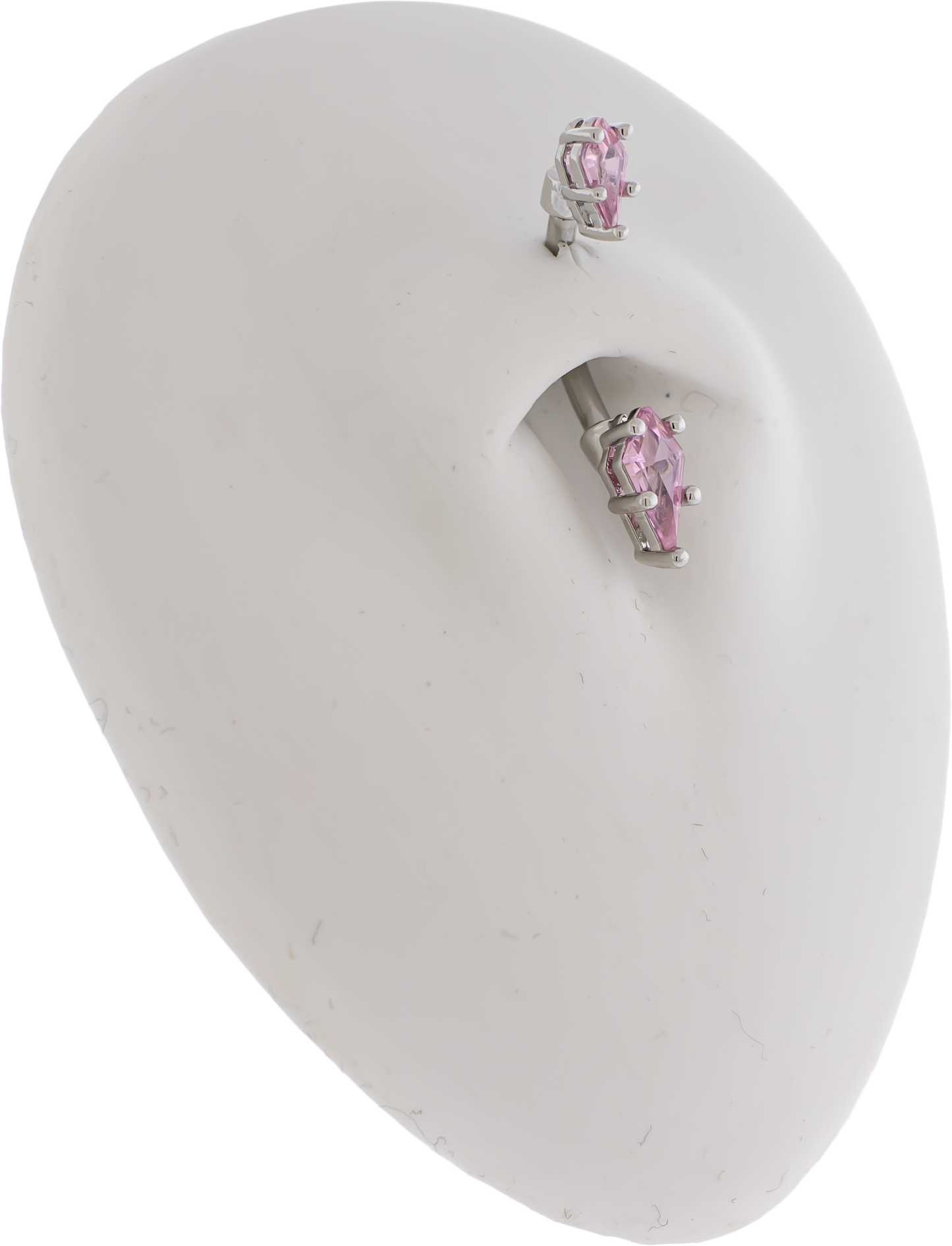 14G Kite Cut Gem Navel Barbell - Pierced Addiction