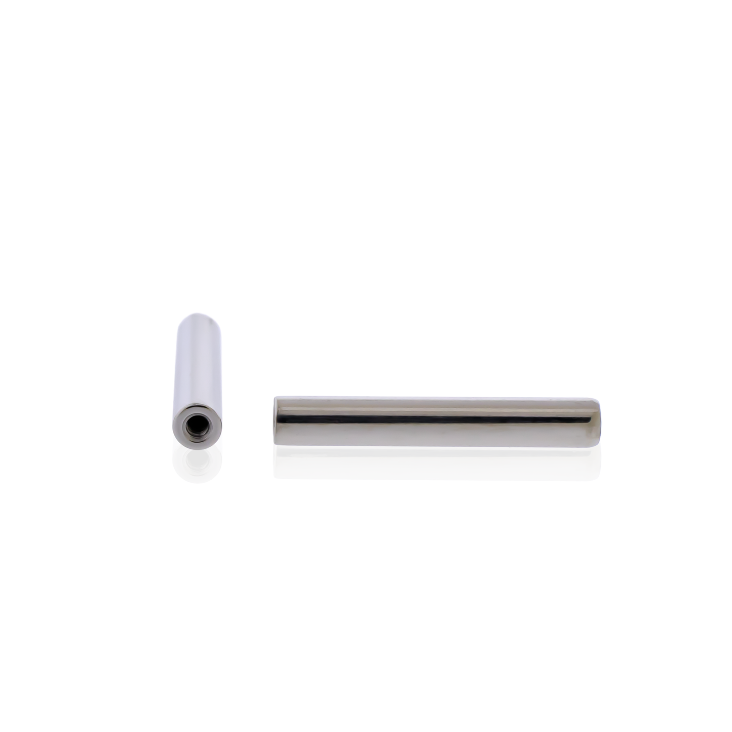 10G Steel Straight Barbell - Internally Threaded Post - Pierced Addiction