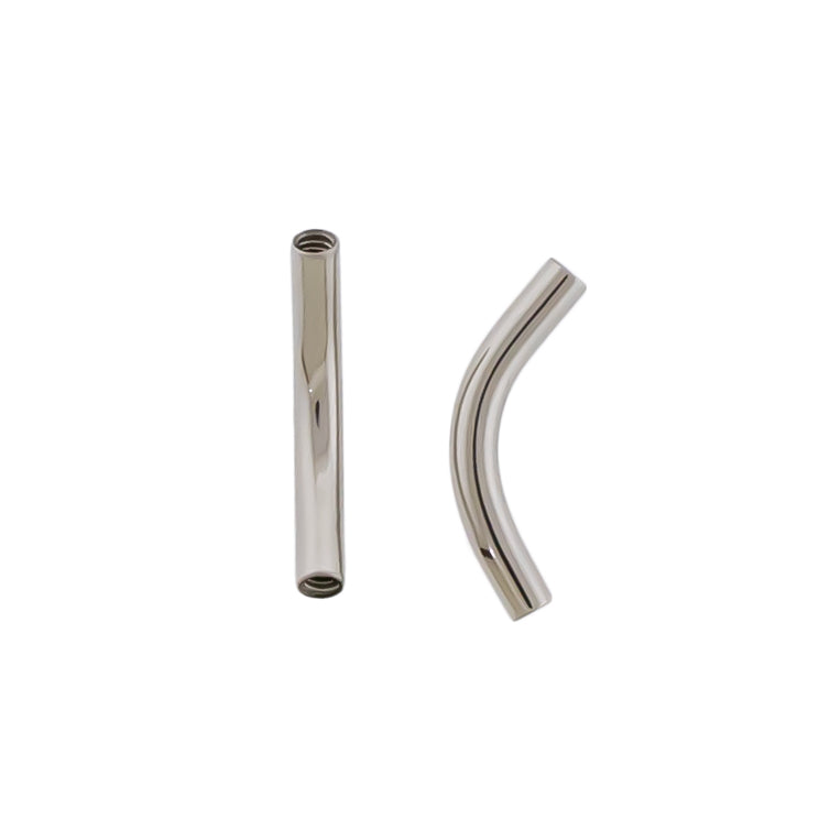 Steel 14G Internally Threaded Curved Barbell Post - Pierced Addiction