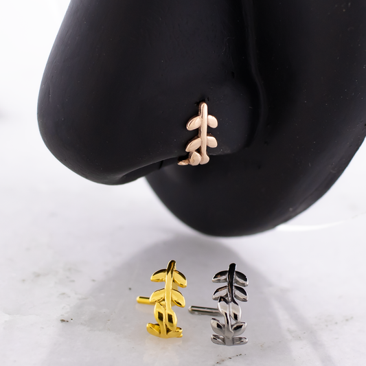 18G Nose Curve Double Leaf