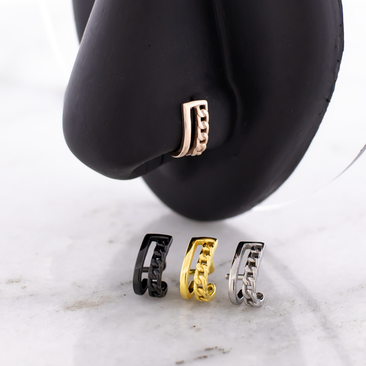 18G Solid and Chain Nose Curve