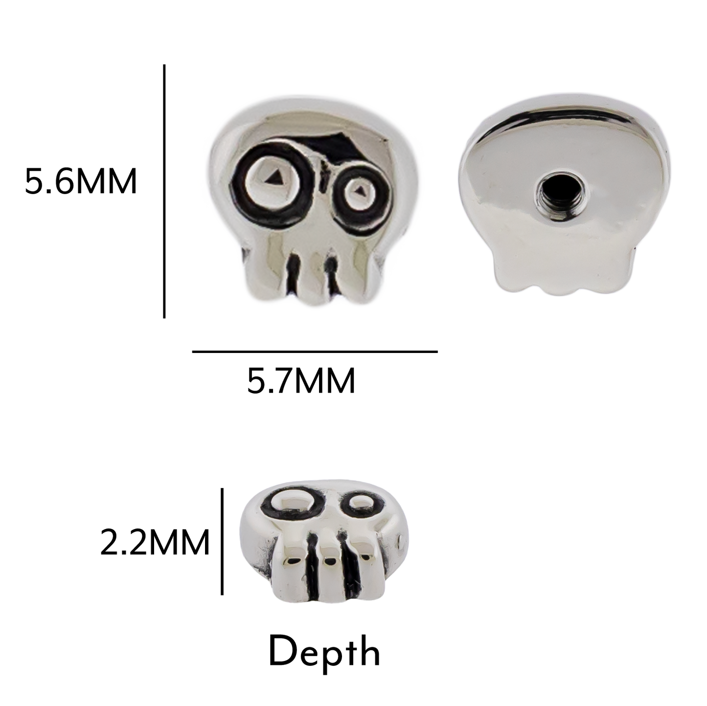 Steel Externally Threaded End - Ghost 16G