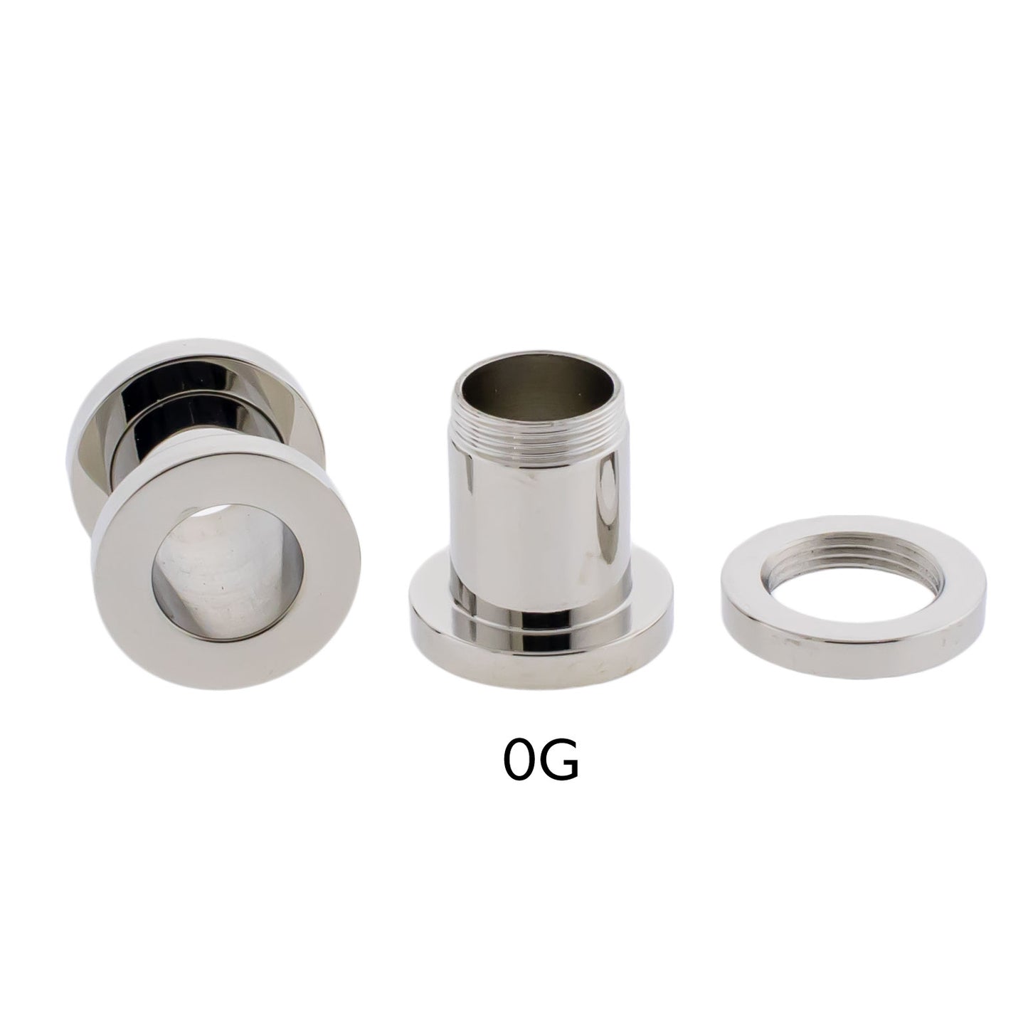 Steel Externally Threaded Tunnels - Pierced Addiction