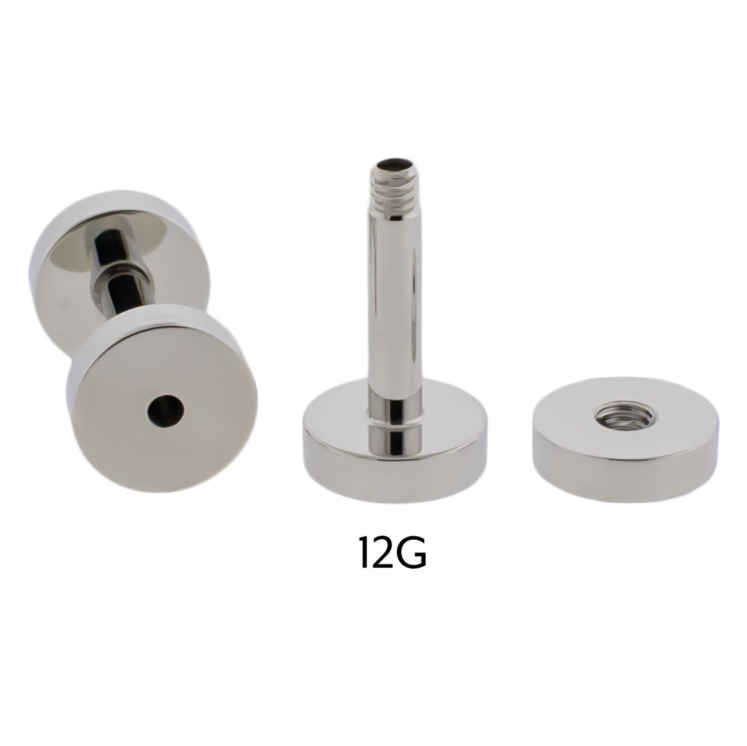 Steel Externally Threaded Tunnels - Pierced Addiction