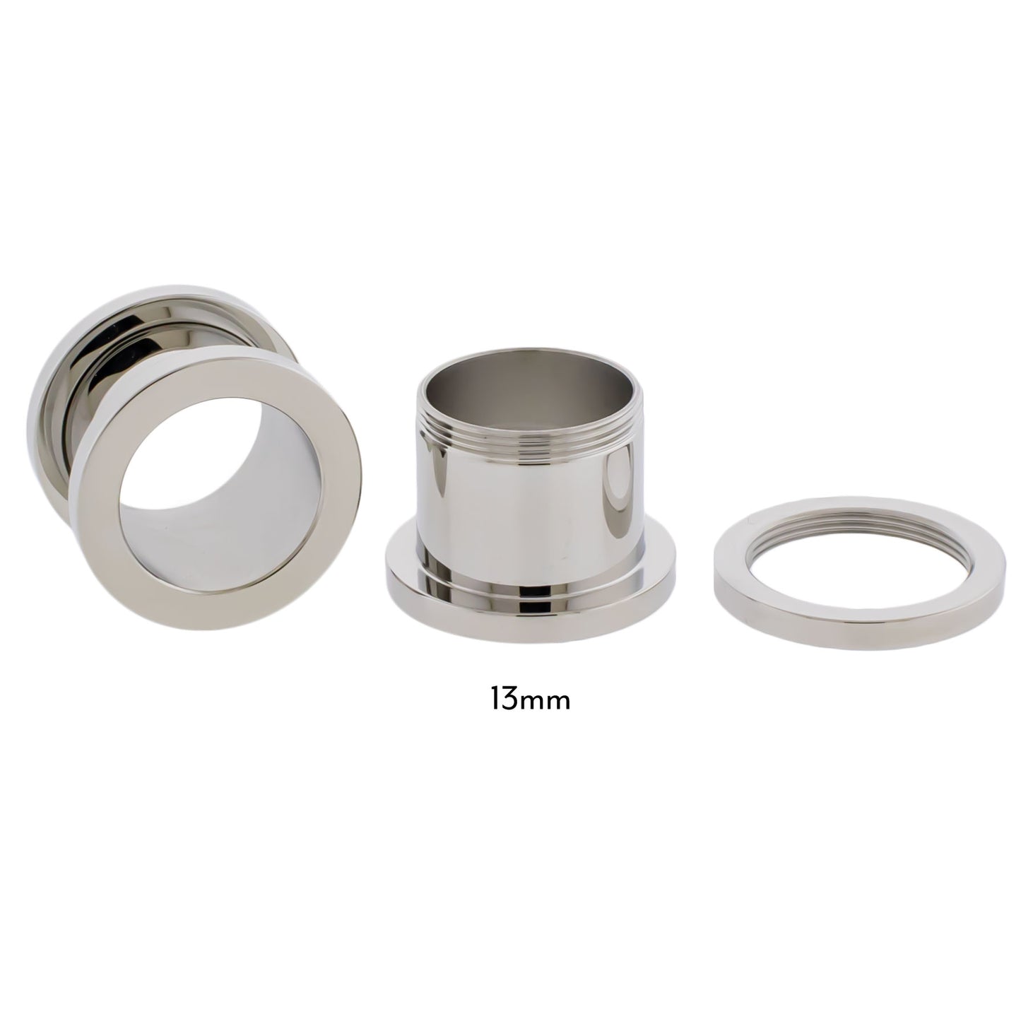 Steel Externally Threaded Tunnels - Pierced Addiction