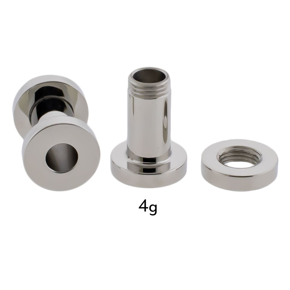 Steel Externally Threaded Tunnels - Pierced Addiction
