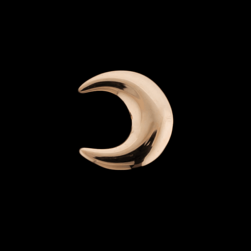 Nyx - 14KT Gold Threadless End - Pierced Addiction