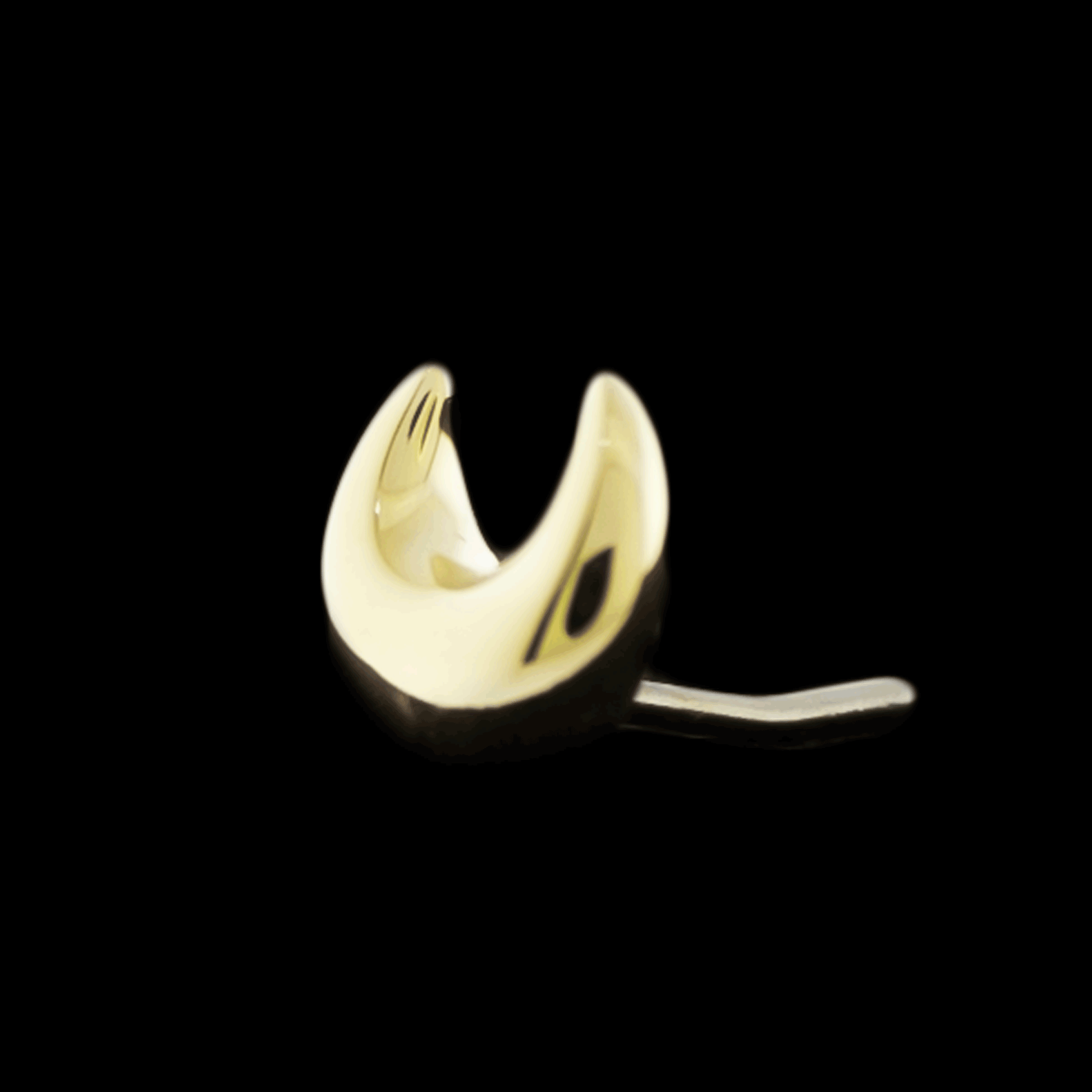 Nyx - 14KT Gold Threadless End - Pierced Addiction