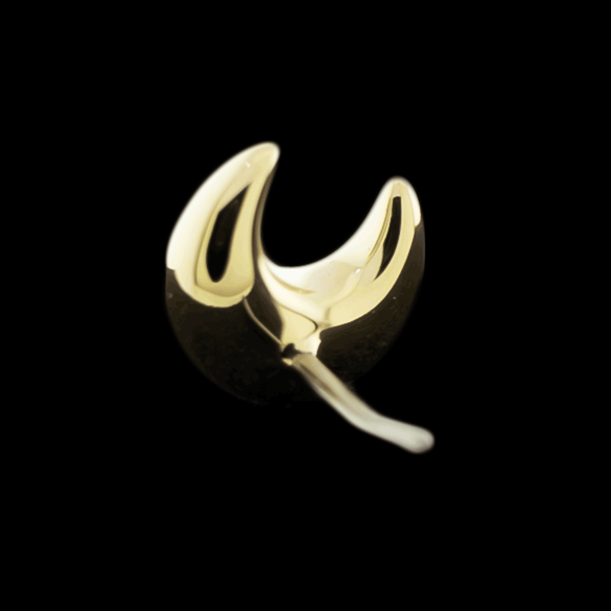 Nyx - 14KT Gold Threadless End - Pierced Addiction