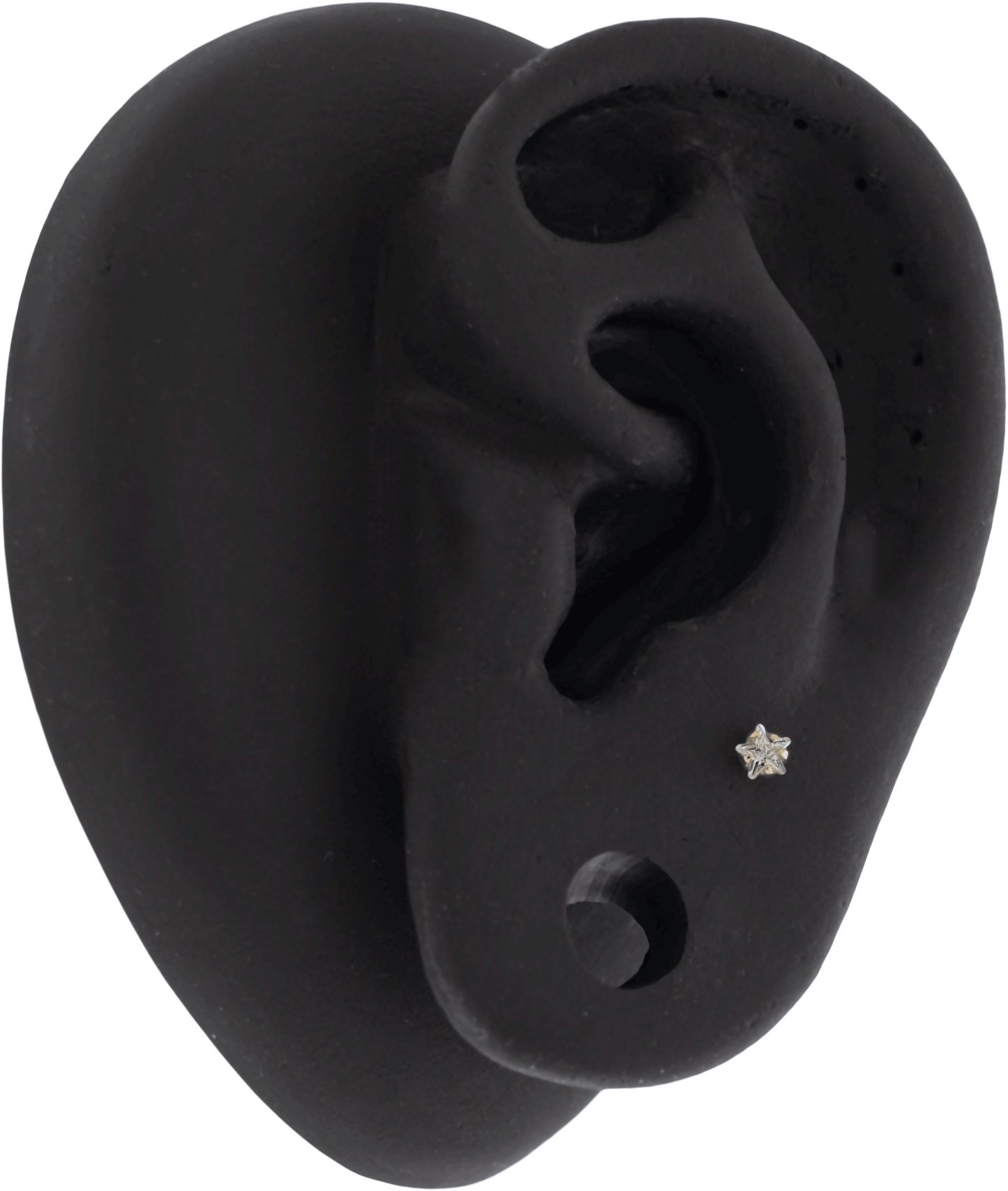 Celestia - 14KT Gold Threadless End - Pierced Addiction