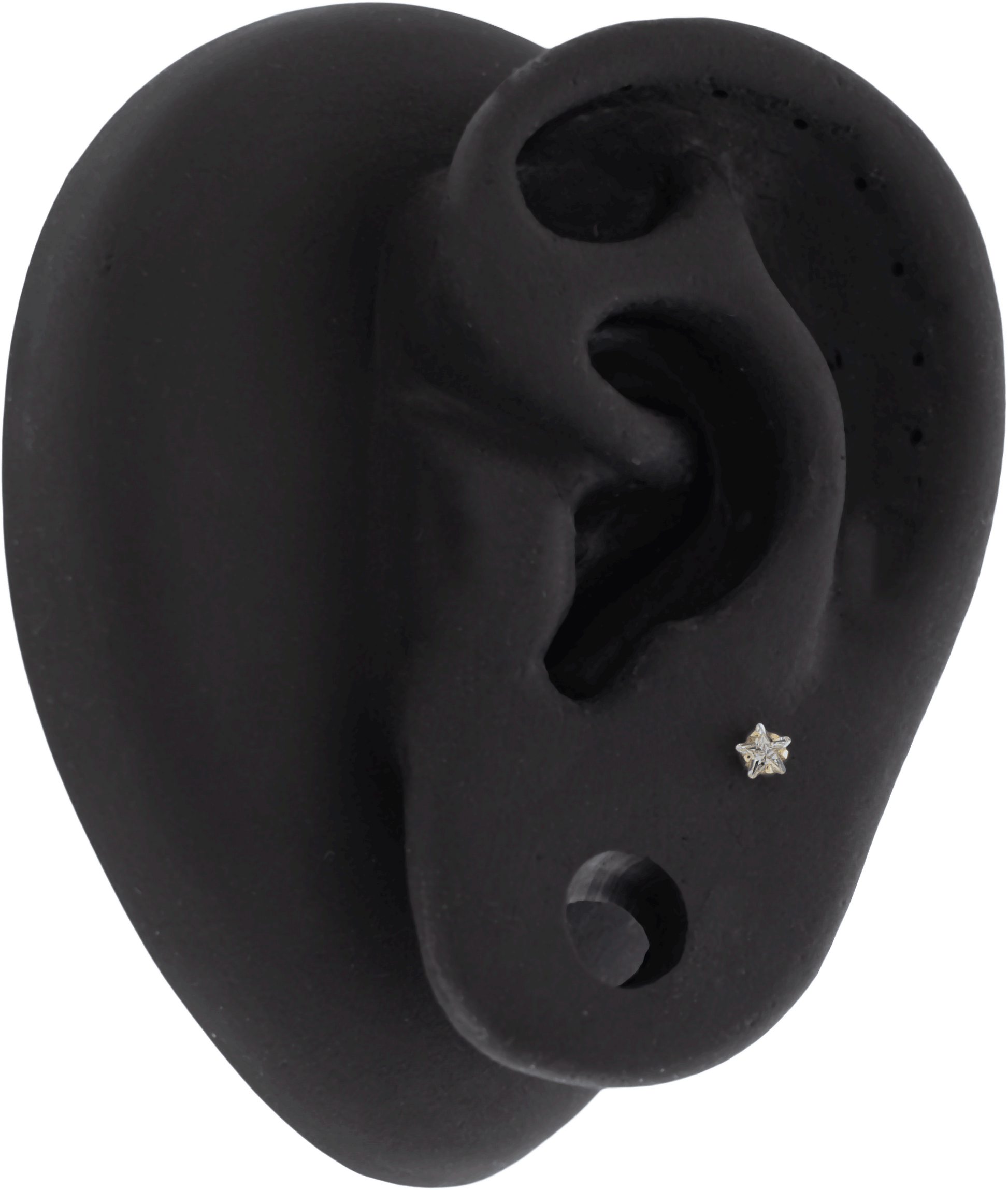 Celestia - 14KT Gold Threadless End - Pierced Addiction