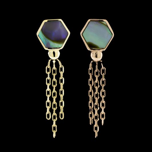 Aurevail - 14KT Gold Threadless End - Khrysos Jewelry