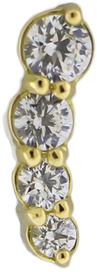 Seraphis - 14kt Gold Threadless End