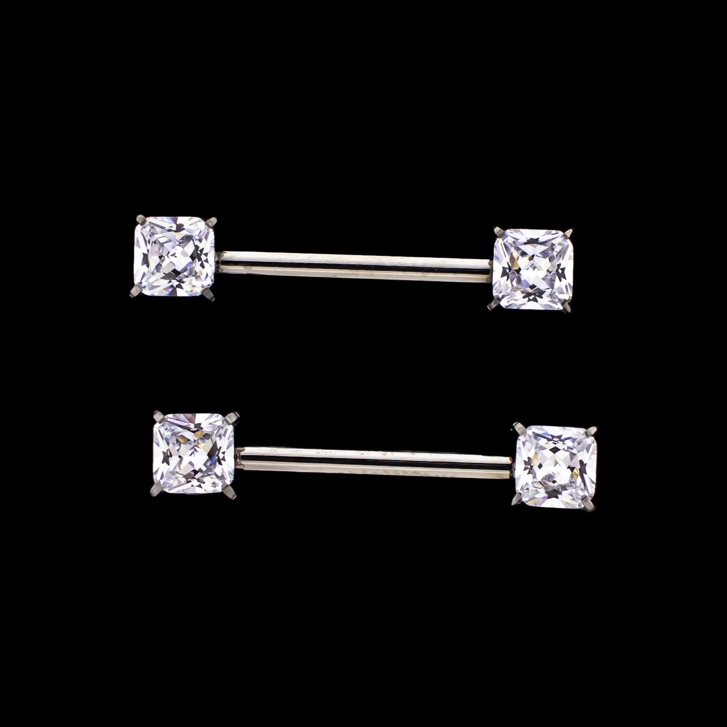 Tilye - Internally Threaded Nipple Barbell - Khrysos Jewelry