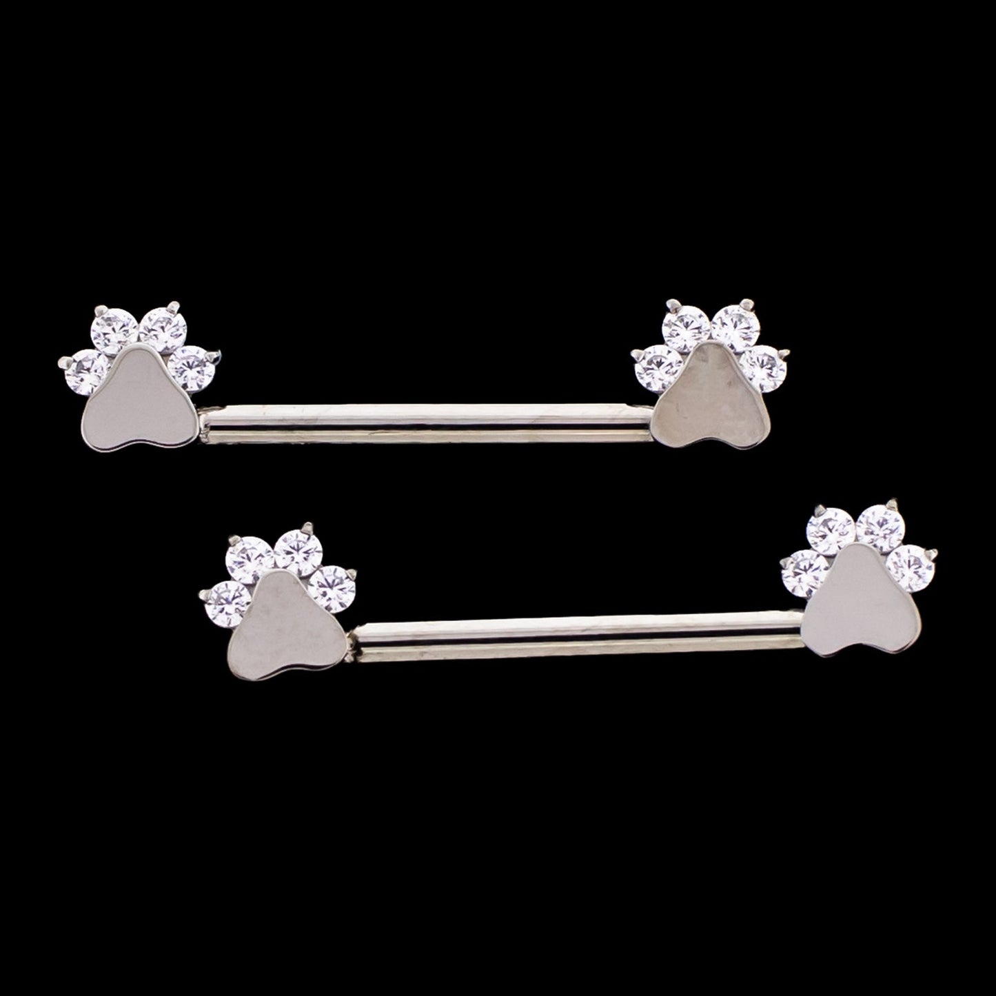 Serber - Internally Threaded Nipple Barbell - Khrysos Jewelry