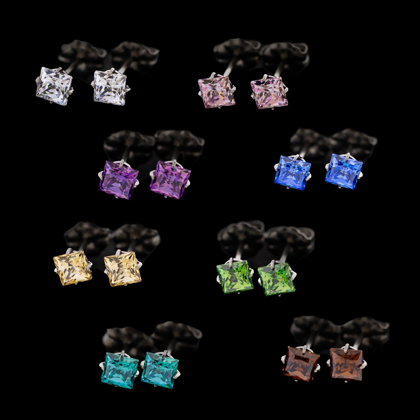 Clemens - Earring Studs - Khrysos Jewelry