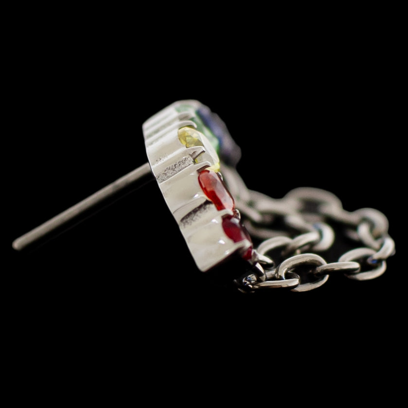 Windsor- Titanium Threadless End