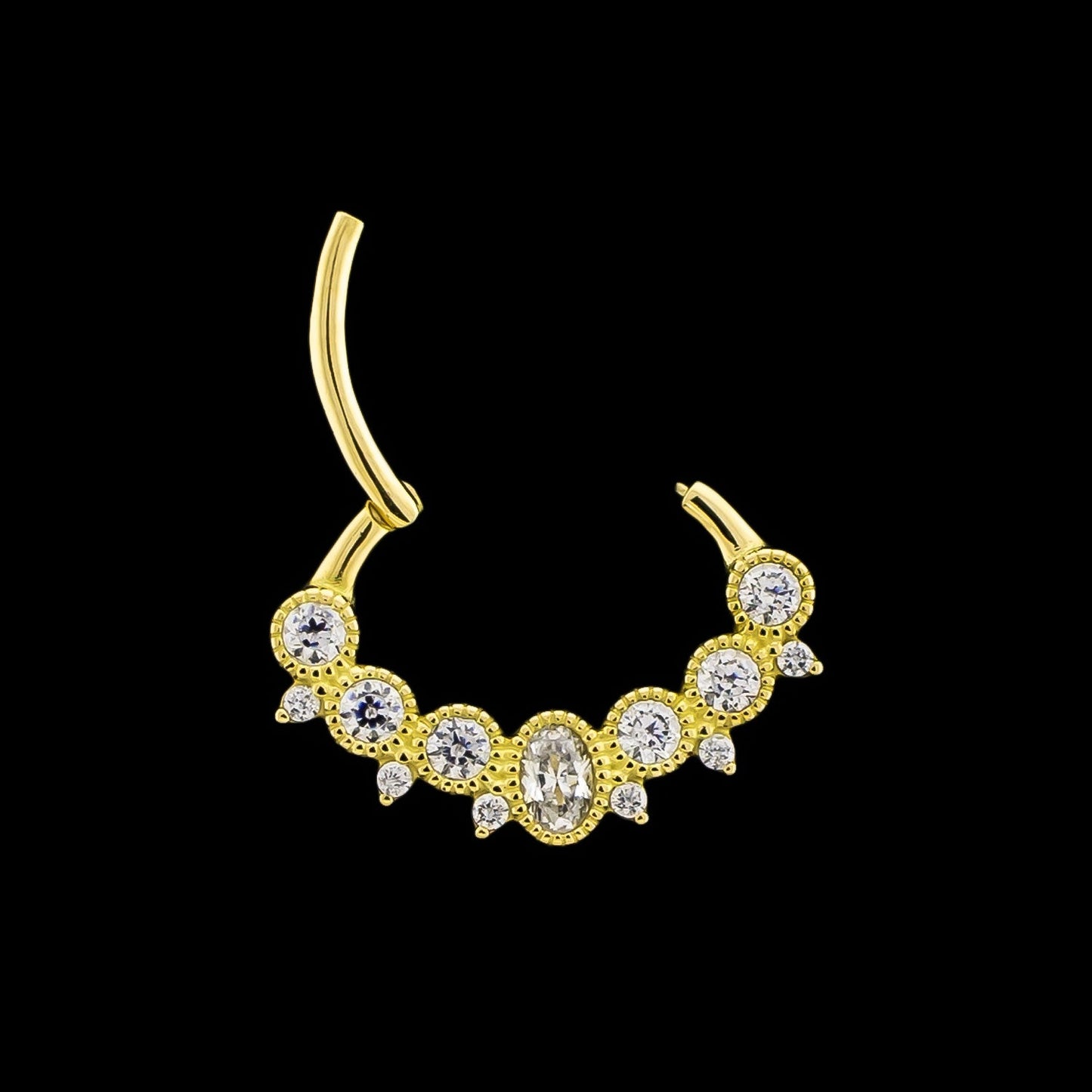 Willow - Hinged Ring - Khrysos Jewelry