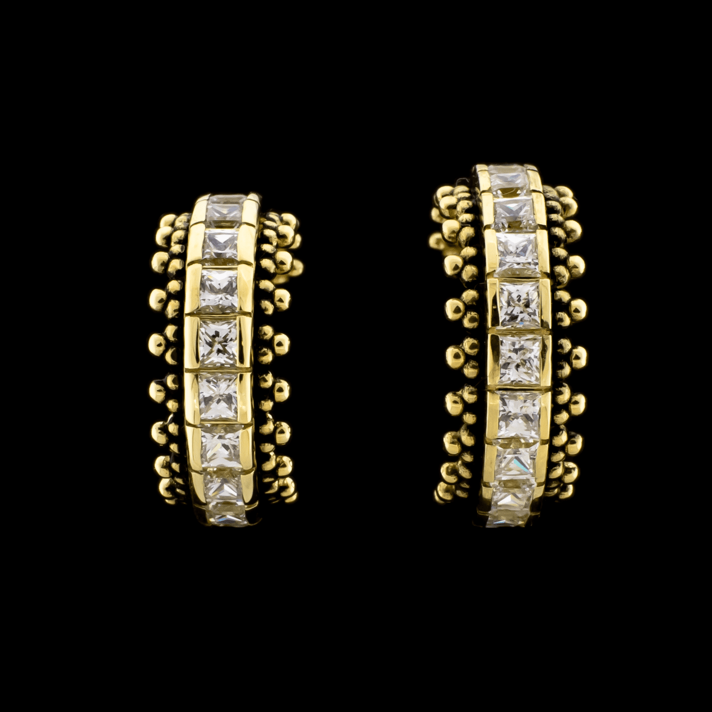 Nero- Hinged Conch Ring - Pierced Addiction
