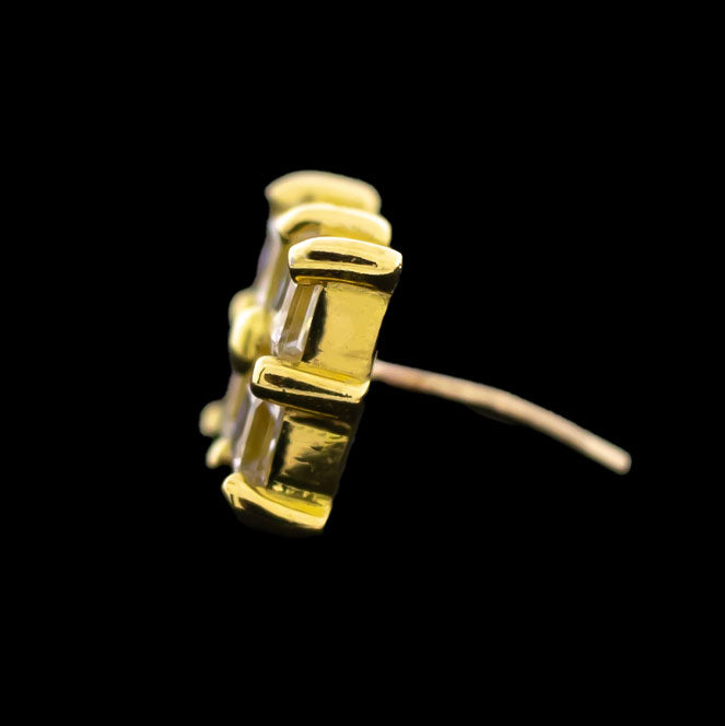 Luz- 18Kt Gold Threadless End